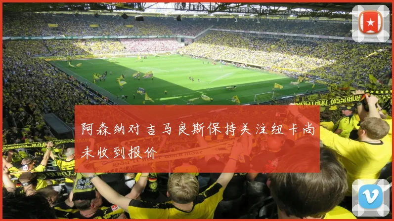 阿森纳对吉马良斯保持关注纽卡尚未收到报价